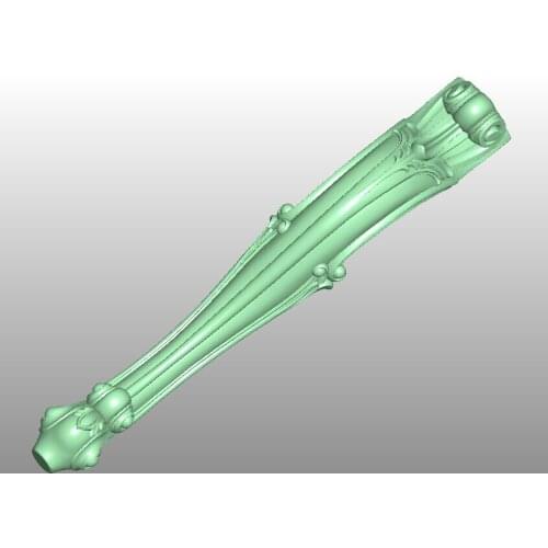 3D model STL format file for cnc router engraving furniture sofa cabinet chair leg pattern Artcam 707