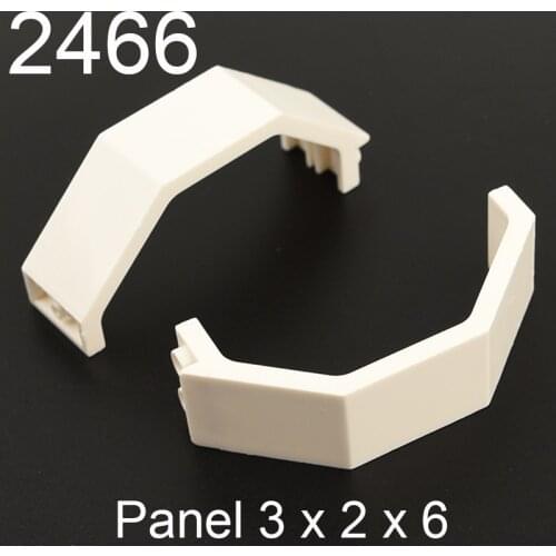 4PCS 2466 Panels 3x2x6 Building block accessories parts MOC DIY Education Build Toys Brick