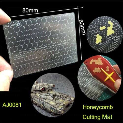 AJ0081 Steel Grooved Honeycomb Digital Camouflage Cover Paper Drawing Cutting Pad