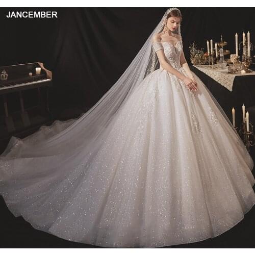 ASN010 Luxury Wedding Dress Ladies Fashion Elegant Heavy Bead Pearl Detachable Sleeve Prom Gown свадебные украшения