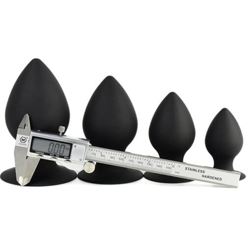 Big silicone anal plug dilatador anal balls suction cup butt plug anal expander prostate massager sex toys for couples buttplug