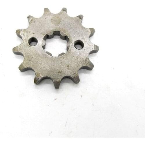 Motorcycle ATV Chain Small Sprocket 428-13T Tooth Sprocket 17MM 45# Steel Small Flywheel