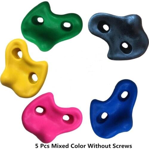 Children Climbing Rock Toys Wall Stones Hand Feet Holds Grip Kits Kids Outdoor Indoor Playground Plastic Outdoor Training