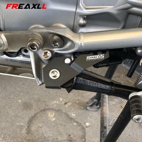R1200GS CNC Side Stand Switch Protector Guard For BMW R 1200GS LC R 1200GS LC Adventure adv 2014-2017 Switch Protective Cover