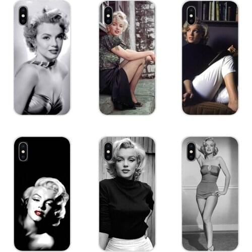 For Samsung A10 A30 A40 A50 A60 A70 Galaxy S2 Note 2 3 Grand Core Prime New Arts Marilyn Monroe Accessories Phone Shell Covers
