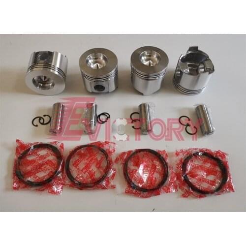 For YANMAR 4TN100 4TN100E 4TN100L overhaul kit piston ring gasket bearing valve