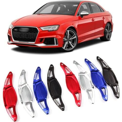 Savanini Alloy Add-On Steering Wheel DSG Paddle Shifters Extension For Audi RS3 2017-2018