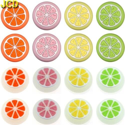 JCD 2PCS Cherry Fruit Thumb Stick Grip Cap Joystick Cover For Nintend Switch NS Lite Joy-Con Controller Joycon Thumbstick Case