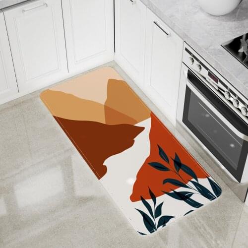 Floor Mat Modern Kitchen Anti-Slip Home Carpets Bedroom Livingroom Decoration Bathroom Colorful Printed Door Hallway Area Rugs