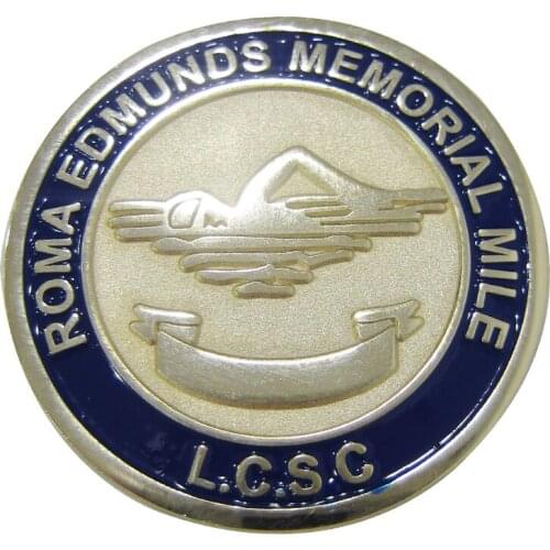 Factory wholesale production antique commemorative silver coin custom production metal zinc alloy coin with box