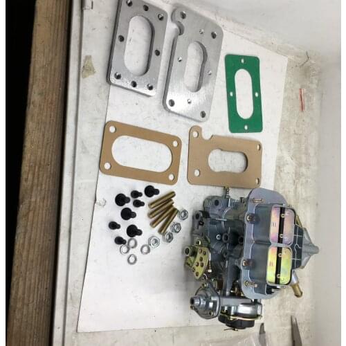 SherryBerg fajs EMPI Weber Carburetor Adapter plate for Mazda B2000 B2200 adpater+ 38x38 38mm dges dgas dgs carburettor carb new