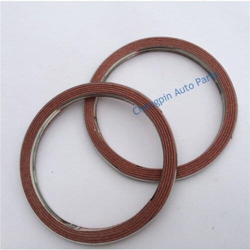 2pcs/lot)EXHAUST PIPE FLANGE GASKET REAR OEM# 90917-06090 For CAMRY CROWN 4RUNNER LAND CRUISER PRADO AVALON