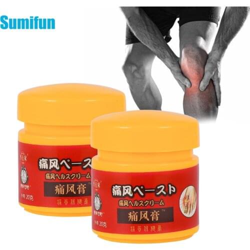 20g Analgesic Cream Relieve Muscle Strain Pain Cure Rheumatoid Arthritis Joint Back Body Medical Ointment Pain Relief Plaster