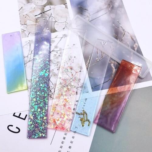 3D UV Bookmark Epoxy Resin Silicone Mold Dry Flower DIY Accessories for Jewelry Making Components Tools Handmade Craft DIY