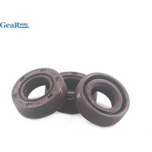 5pcs TC Skeleton Oil Seal 16x28x7/17x30x7/17x40x7/18x30x7/18x35x8mm Brown FKM TC Shaft Oil Seal Fluorine Rubber TC Oil Seal