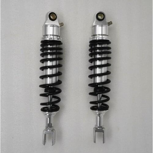 7mm spring 350mm MOTORCYCLE SHOCK ABSORBERS FOR Honda SUZUKI YAMAHA X-MAX 300 X MAX 300 Kawasaki black