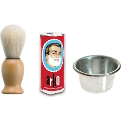 Arko Shaving Soap + Shaving brush + Foam Bowl