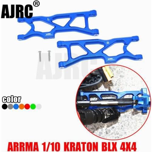ARRMA 1/10 KRATON 4X4 4S BLX ARA102690 Aluminum alloy rear hem arm, rear lower A arm-1 pair ARRMA AR330521