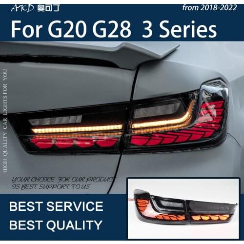 Car Styling for G20 Tail Lights 2019-2020 G28 LED Tail Light GTS Design led tail light 320i 325i LED DRL Signal auto Accessories