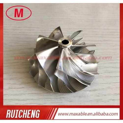 B03G 50.00/62.00mm 7+7 blades 1856-123-2000 Upgrade high performance turbocharger milling/aluminum 2618/billet compressor wheel