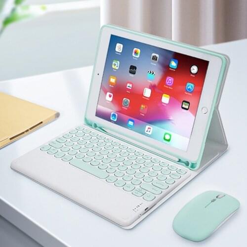 Keyboard Case for Samsung Galaxy Tab A7 10.4 inch Cover Funda for Galaxy Tab A7 10.4 2020 Case SM-T500 T505 with Keyboard