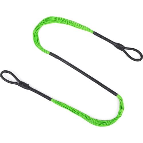 445mm / 17.52" Archery Crossbow String for Crossbow Bow Strings Red/ Green Archery Bow Hunting Shooting Outdoor Sports