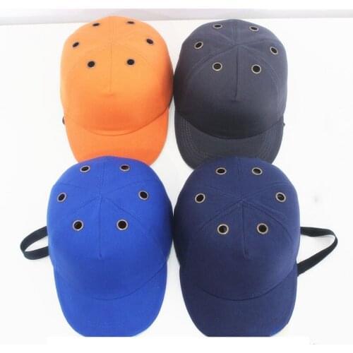 Anti-collision cap work helmet ABS inner shell baseball cap work clothes head protection helmet, up to 6 holes