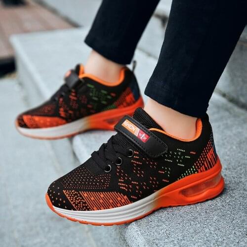 Big Children Running Shoes Boys Sneakers Autumn Breathable Shoes Kids Sport Shoes Cushion Walking Shoes for Girls Tennis Shoes