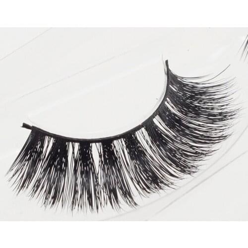 Top sale 1 pairs mink eyelashes natural long 3d false eyelashes 3d mink lashes 1 box extension eyelash for makeup lashes