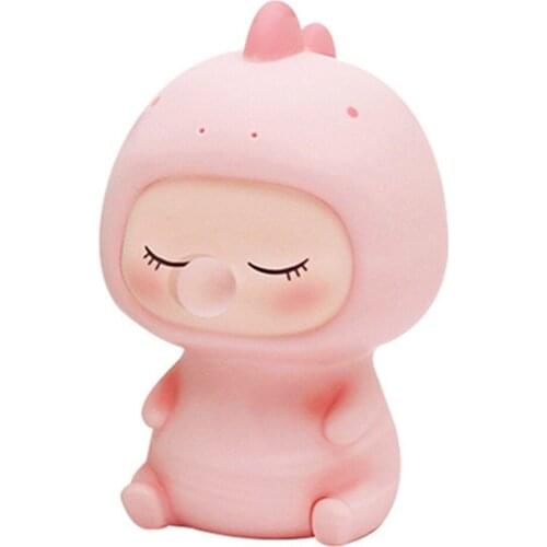 Cute Dinosaur Little Ornaments Cartoon Creative Mini Doll Desktop Little Decoration Childrens Day Gift Car accessories