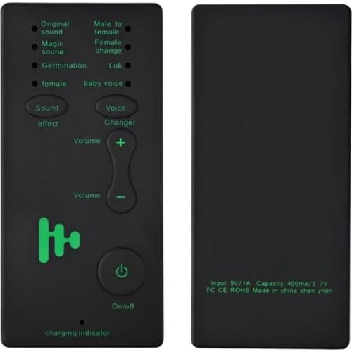 Mini Wireless 7 Different Sound Changes Microphone Voice Changer Device For Male/Female/Girl/Robot For PC Phone