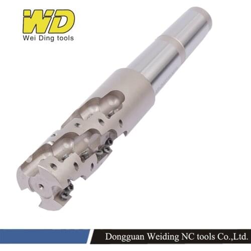 MTA MTB roughing corn milling cutter APMT1604 cabide insert holder indexable end mill for large cutting Morse Taper Holder