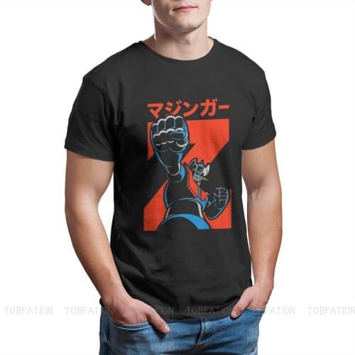 Mazinger Z Tranzor Z Kabuto Koji Manga TShirt for Men 151 Jap Soft Leisure Tee T Shirt Novelty Trendy Fluffy