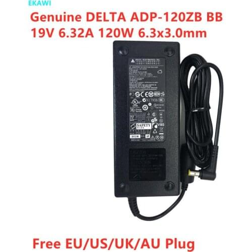 Genuine 19V 6.32A 120W Delta ADP-120ZB BB 54Y8865 AC Adapter For MSI GE620 Lenovo C320 A530 C440 Laptop Power Supply Charger