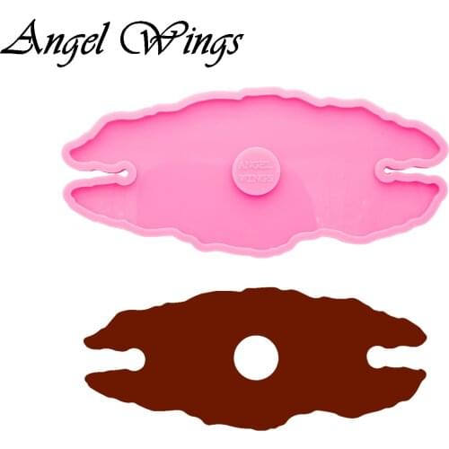 Wine glasses hanging mold Molds Silicone DIY Jewelry Shiny Epoxy Resin Mould DY0484