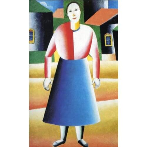 High quality Oil painting Canvas Reproductions Girl in the Country (1929) By Kazimir Malevich hand painted