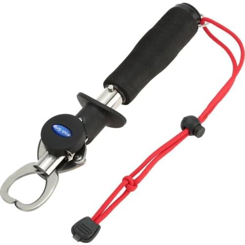 Fish Clamp Control Stainless Steel Fishing Lip Grip Holder Grabber Pliers with Weight Scale Tool SUB Sale