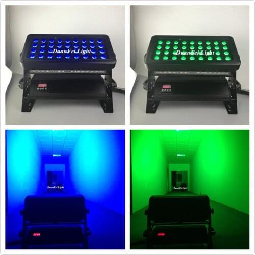 10pcs 36X15w rgbwa led city color ip65 led flood light stage city led spotlight