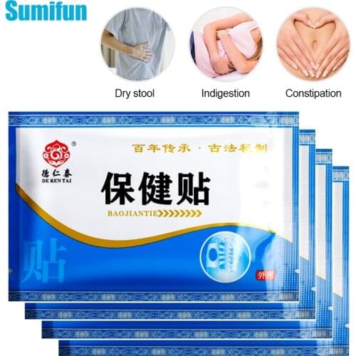 2/4bags Sumifun Constipation Treatment Patch Relieve Laxative Detoxification Eliminate Abdominal Obesity Caused by Constipation