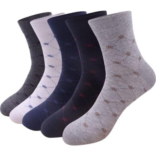 3pairs Men Sock Autumn Spring New Mans Cotton Socks Comfortable Breathable Tube Cotton Socks Fashion Business Durable Man Meias