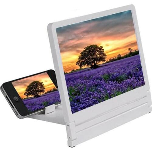 3D Mobile Phone Screen Magnifier HD Video Amplifier Portable Smartphone Expander Fashion Enlarge Stand