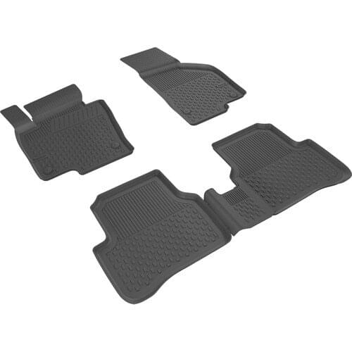Roxform Car In-4.5D Mop Black Auto Mat Interior Accessories Tuning For VW Passat B6 2005 2006 2007 2008 2009 2010
