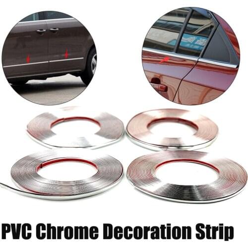 Car Accessories Chrome Body Strip For UAZ 31512 3153 3159 3162 Simbir 469 Hunter Patriot