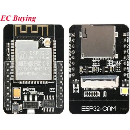 ESP32-CAM ESP32 ESP-32S WiFi Module Serial to WiFi CAM Development Board Adapter OV2640 Camera Sensor Module For Arduino