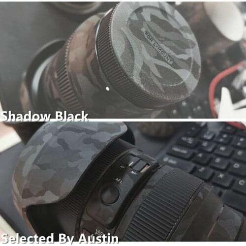 Skin Decal Sticker Wrap Film For Sigma 24-70 f2.8 Canon Mount Lens Skin Anti-scratch Protector Cover Case
