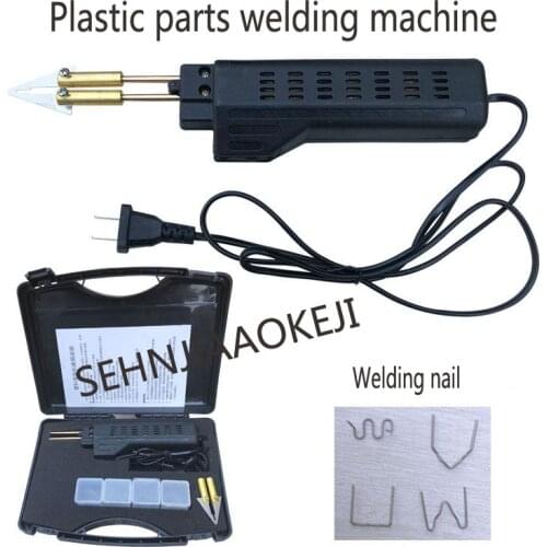 Plastic welding gun heat melt device Car bumper repair machine Welding nail repairing wire tool plastic welding machine 100W