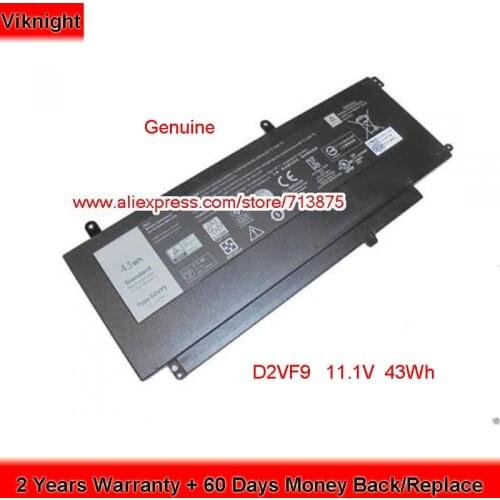 Genuine D2VF9 Battery for Dell Vostro 14 5000 14 5459 15 7548 Laptop 11.1V 43Wh