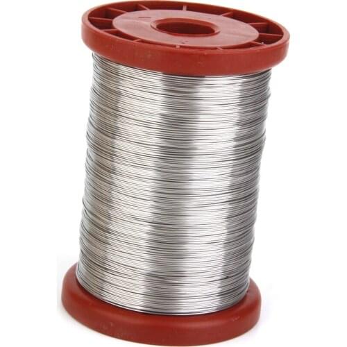 Roll 0.5mm 500G Iron Wire / Stainless Steel for Beehive Frames Honeycomb Frame