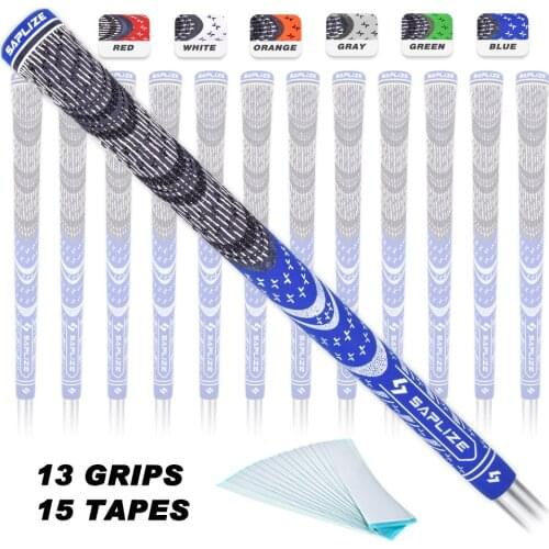 SAPLIZE Iron-Grip Golf-Club Standard Multi-Compound 13pcs/Lot New Cord 6-Colors Avaliable
