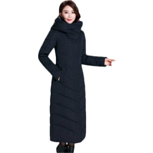 Big Size Winter Women Coat Ultra Light gray Duck long Down Jacket Women Winter Windproof Down Coat Fenale Jacket Portable D827